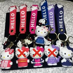Hello Kitty Keychains Each $7 