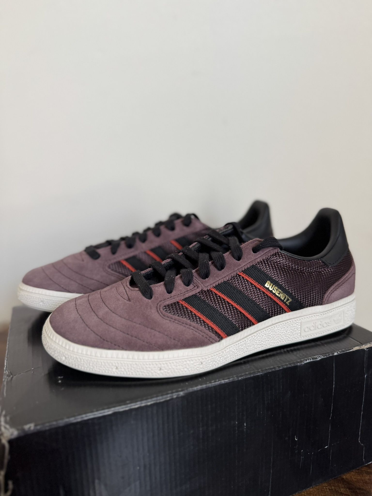 Size 8 - Adidas Men’s Busenitz Vintage Shadow Brown Lifestyle Daily Sneaker Skateboard