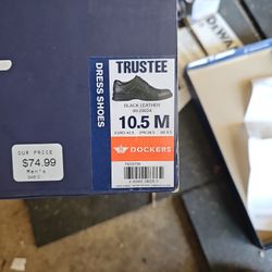 Docker Black Dress Shoes