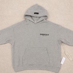 Essentials Dark oatmeal hoodies