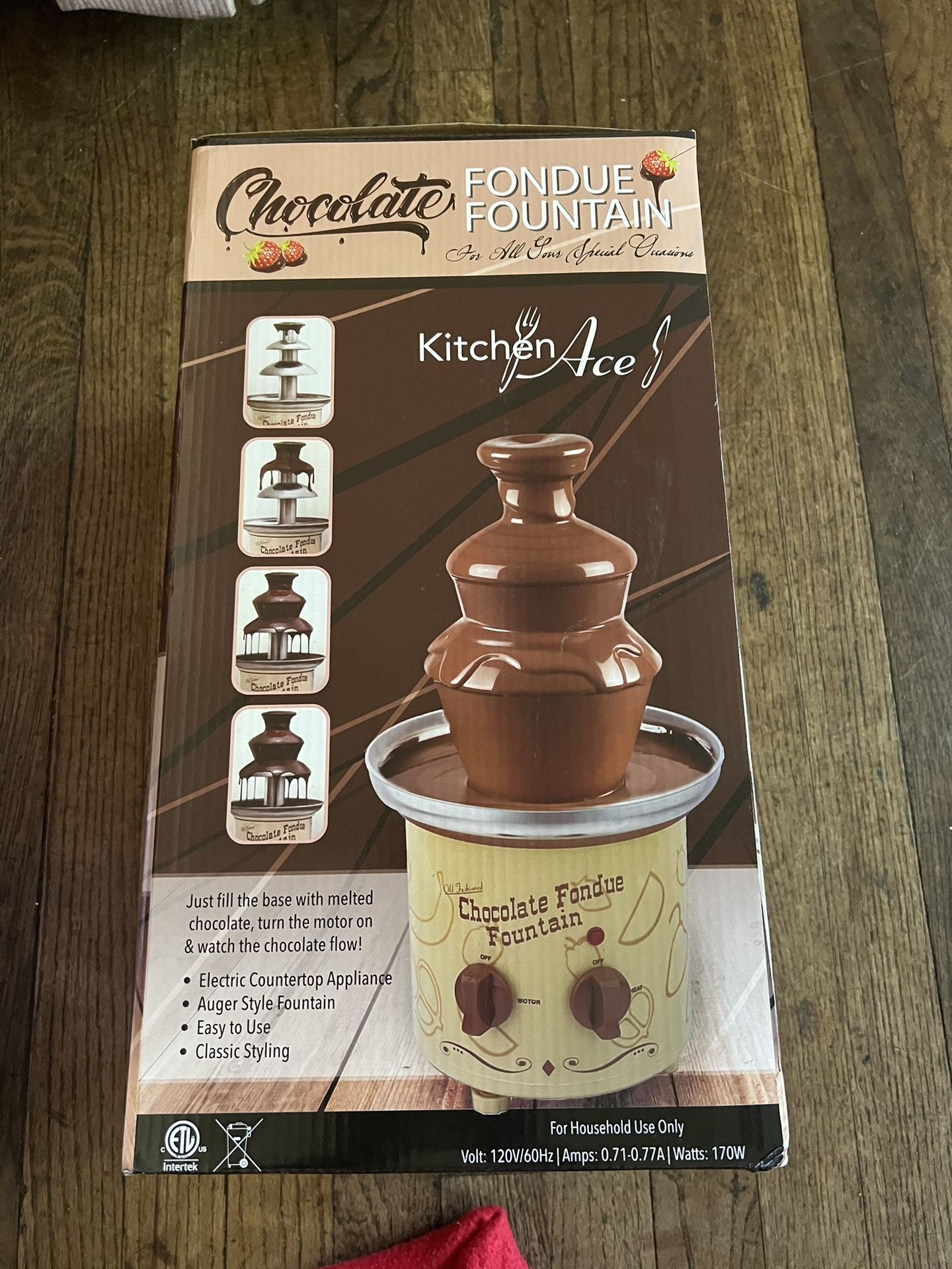 Chocolate Fondue Fountain