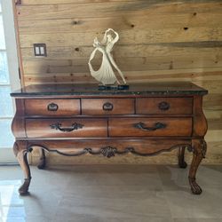 ✨ Large 20” A. Santini Italian Sculpture – Elegant Dancing Couple on Marble Base ✨