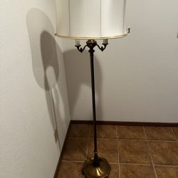 brass tall lamp 