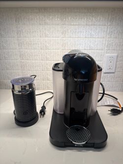 Breville Nespresso Vertuo with an Aeroccino 3 frother