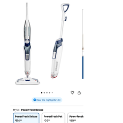 Bissell PowerFresh Deluxe Steam Mop