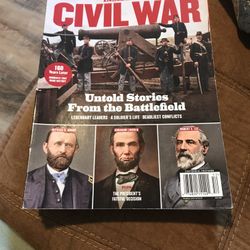 CIVIL WAR INSIDE STORIES MAG.