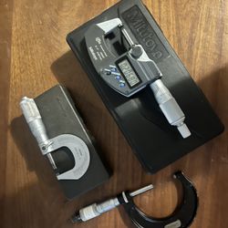 Machinist Tools (micrometers)