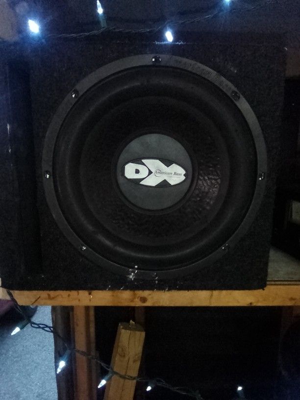 12 " American Bass, Daul,Kicker Subwoofers