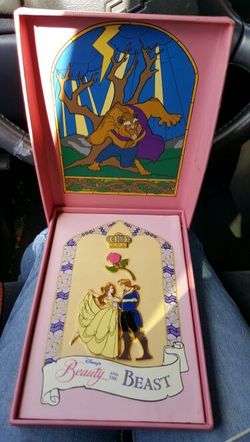 Disney Beauty and the Beast pin set.