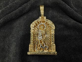 Religious Pendant - Yellow Gold 10k (.417) 64.1 grams