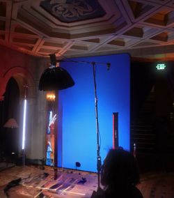 8x12 backdrop with stand and center pole