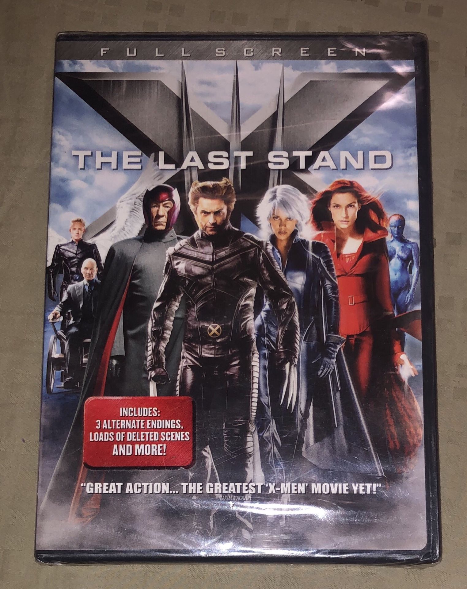 X-men The Last Stand DVD NEW plus 3 more DVD’s