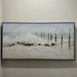 Perched by the Sea Canvas Wall Decor 