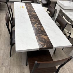 New dining room set,