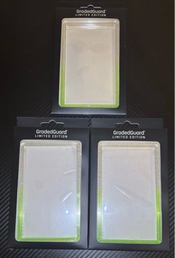 NEW GRADEDGUARD Lot Of 3 Limited Edition KIWI PSA Graded Card Cases AUTHENTIC Open to trades