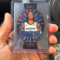 Ja Morant Neon icons Card Holo