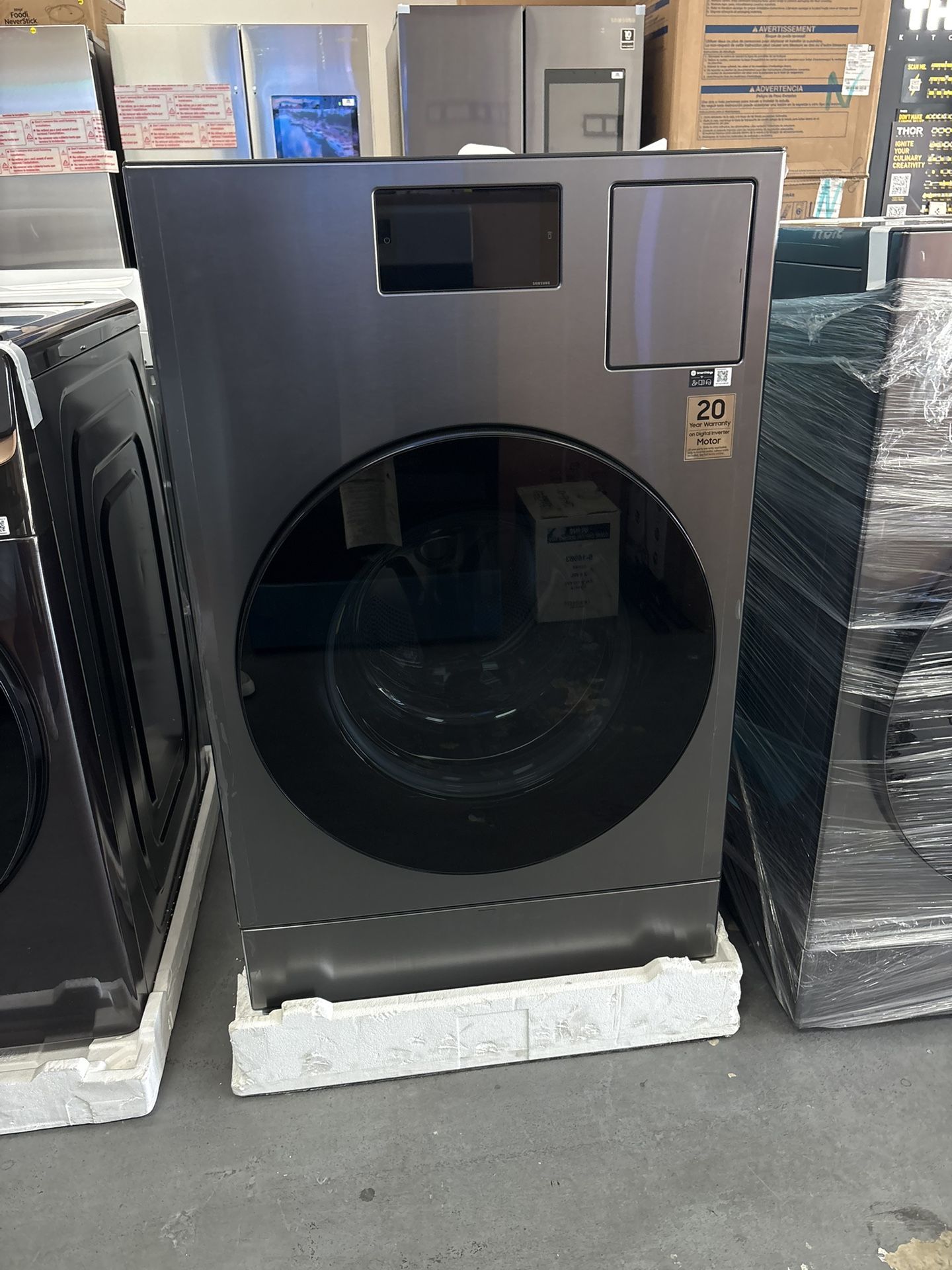 SAMSUNG BESPOKE ALL IN ONE WASHER/ DRYER 5.3 CUBIC FEET