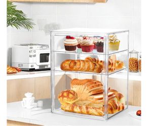 New!✨ acrylic 4 shelf pastry display case