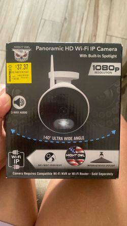 Panaromic HD wi fi camera