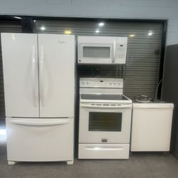 🤍 WHITE KITCHEN APPLIANCE SET FOR SALE! 🤍