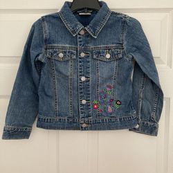 Hanna  Andersson Denim Jacket.  Girl Size 6
