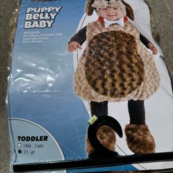FREE Toddler Dog / Puppy Halloween Costume