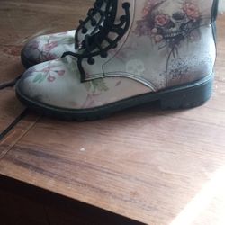 Skull Boots