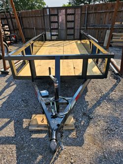 12x5 Brakes,Gate, Squere Pipe Top Traila 2026 Year