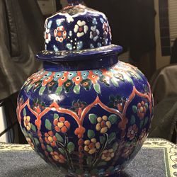 Hand Painted From Turkey Jar 