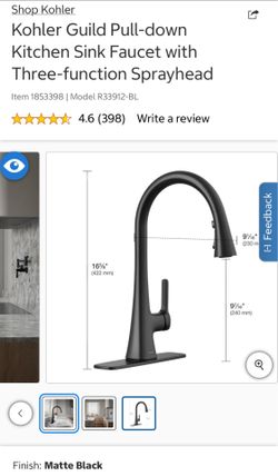 Kohler Kitchen Faucet (New)