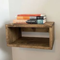 Floating Nightstand Shelf  14” x 9”