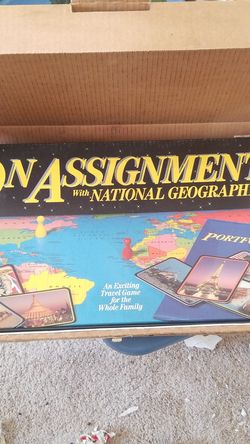 National Geographic Board Game