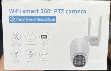 WiFi Smart 360° PTZ Security Camera 2K