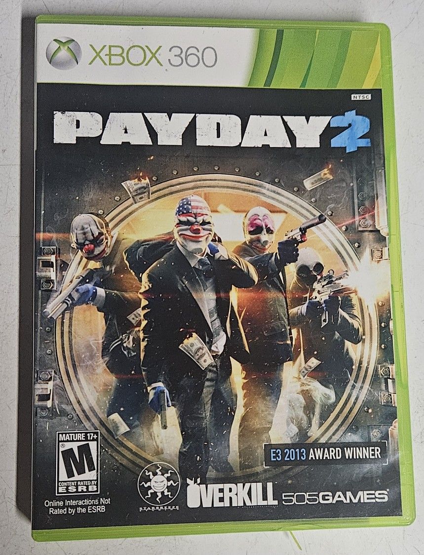 Payday 2 Xbox 360 Game