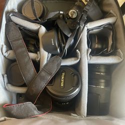 Canon Rebel T7 Full Gear 