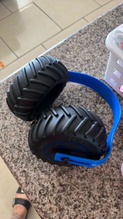 Monster jam  foam headphones