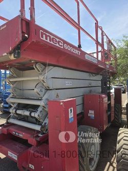 MEC 6092RT Rough Terrain Scissor Lift