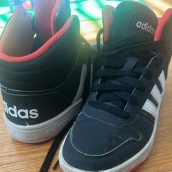 Adidas  For Boys Size 4 1/2 Color Black 