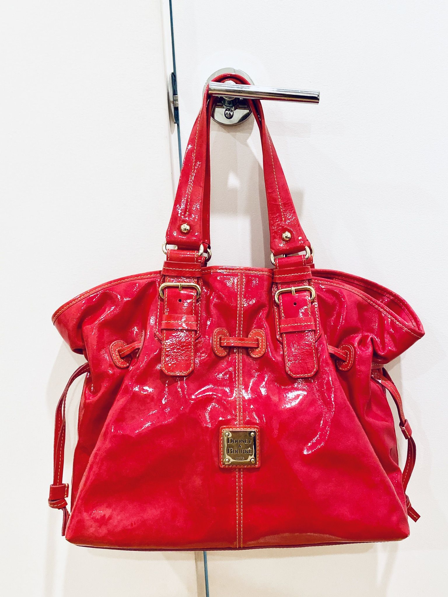 Dooney & Bourke Pink Large Chiara Tote