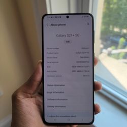 Samsung S21+ 5G - Unlocked - 128GB - Like New