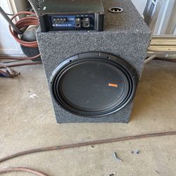 Memphis Audio 15-in Mojo Subwoofer And 3000 To 6000 Peak Amp