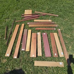 Various Artisan wood pieces for woodworking