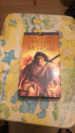 Last Of The Mohicans Movie VHS 1992