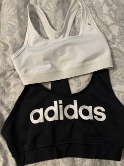 Girls nike addidas sports bras