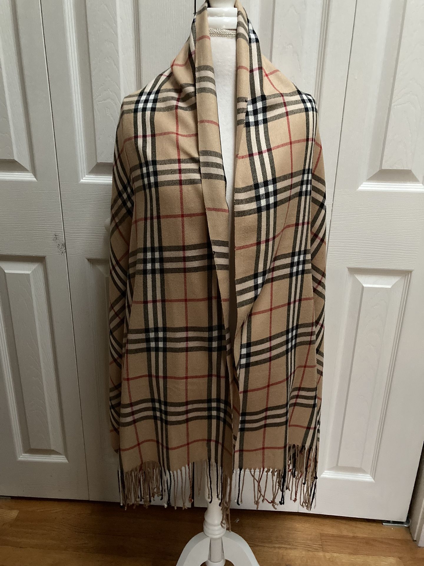 PLAID SHAWL/scarf