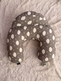 Momcozy Plus Size Nursing Pillow for Breastfeeding with Adjustable Waist Strap and Removable Cotton Cover