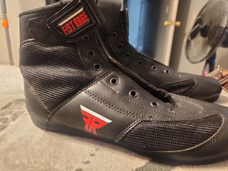 Boxing shoes.