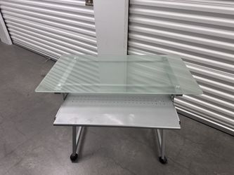 Glass Computer Table