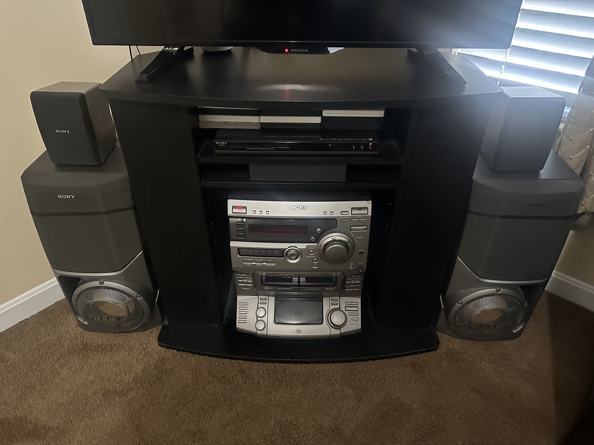 Sony Boombox Stereo/CD Changer System 