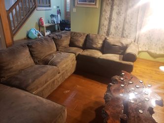 Brown Sectional Couch